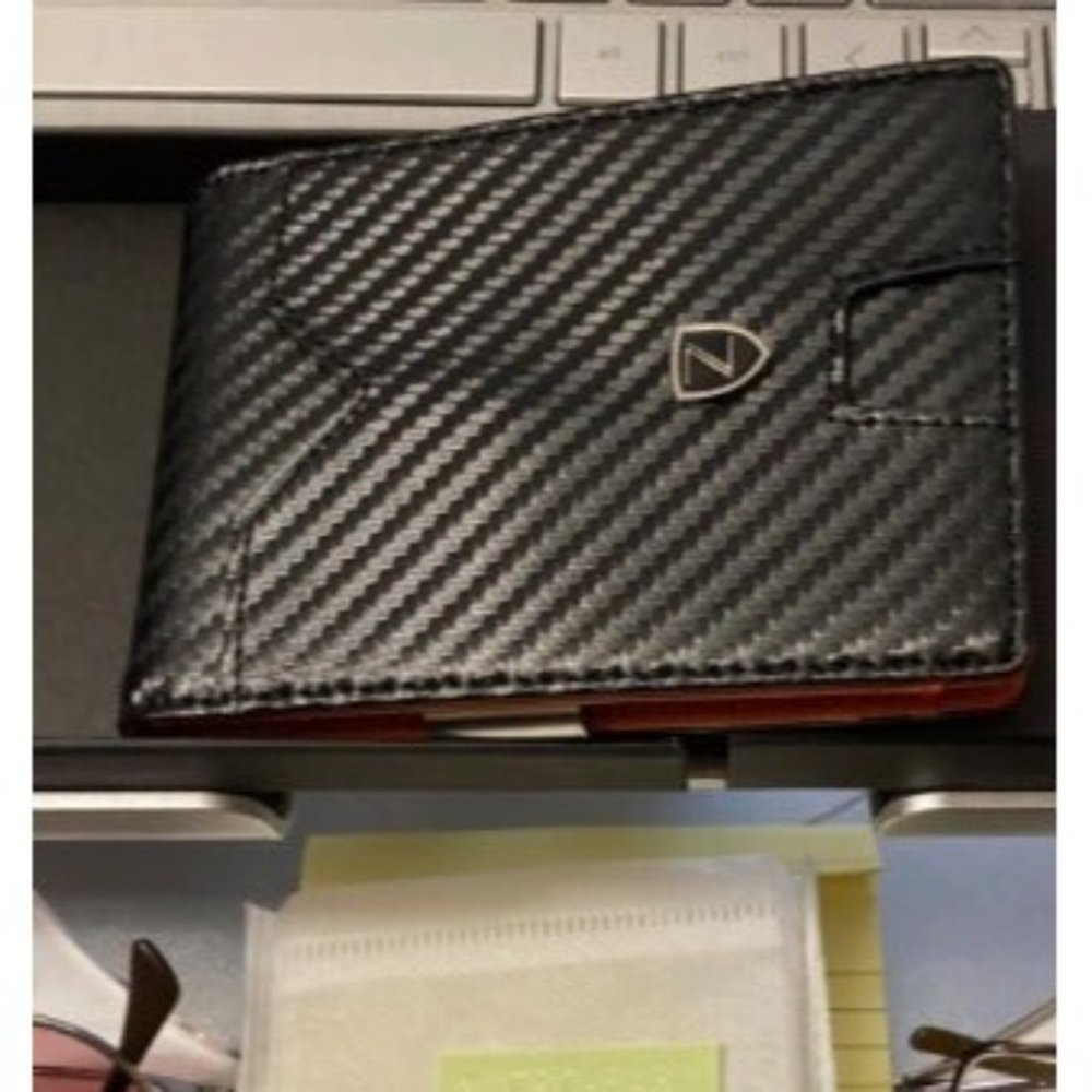Slim Wallet for Men with Money Clip, Minimalist Front Pocket RFID Blocking